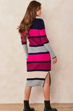 Load image into Gallery viewer, Colour Block Knitted Dress 38000
