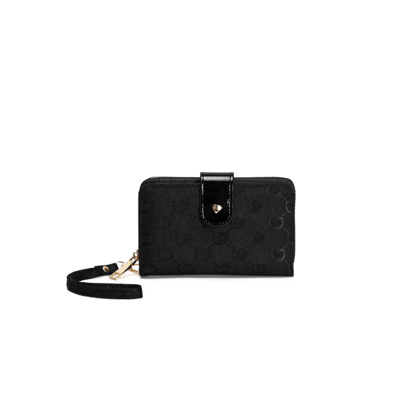 GESSY D356G PURSE - BLACK